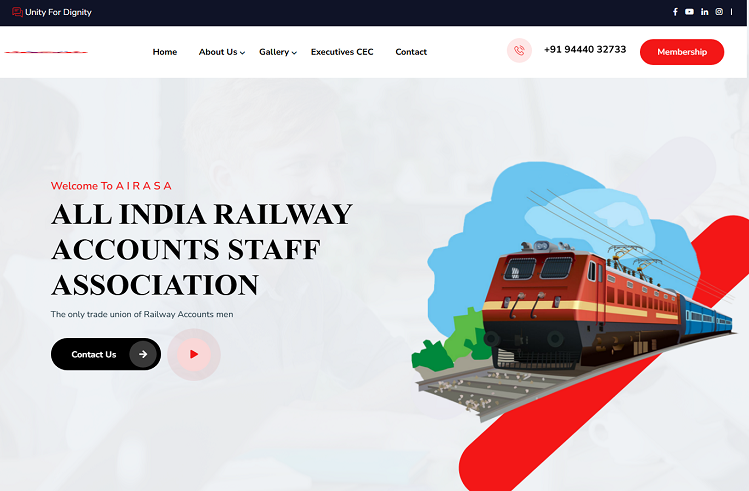 Education Website Screenshot