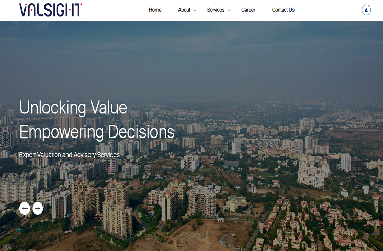 Tech Startup Website Screenshot
